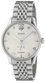 Gucci G-Timeless YA126354 Stainless steel White