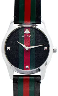 Gucci G-Timeless YA1264079 Stainless steel Black