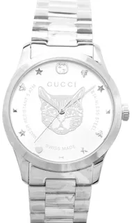 Gucci G-Timeless YA1264095 Stainless steel Silver