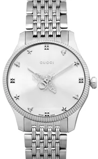 Gucci G-Timeless YA1264153 Stainless steel Silver