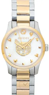 Gucci G-Timeless YA1265012 Stainless steel White