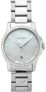 Gucci G-Timeless YA126543 Stainless steel White