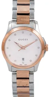 Gucci G-Timeless YA126544 Stainless steel White