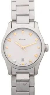 Gucci G-Timeless YA126572A Stainless steel Silver