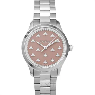 Gucci G-Timeless YA1265033 Stainless steel Pink