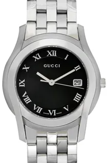 Gucci YA055302 Stainless steel Black