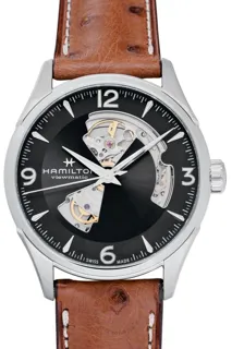 Hamilton Jazzmaster Open Heart H32705581 Stainless steel Gray