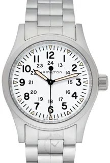 Hamilton Khaki Field H69439111 Stainless steel White