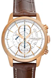 Hamilton Railroad H40676551 Rose gold Silver