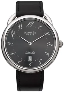 Hermès Arceau AR4.810 Stainless steel Gray