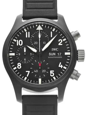 IWC Pilot Chronograph Top Gun IW389401 42mm Ceramic Black