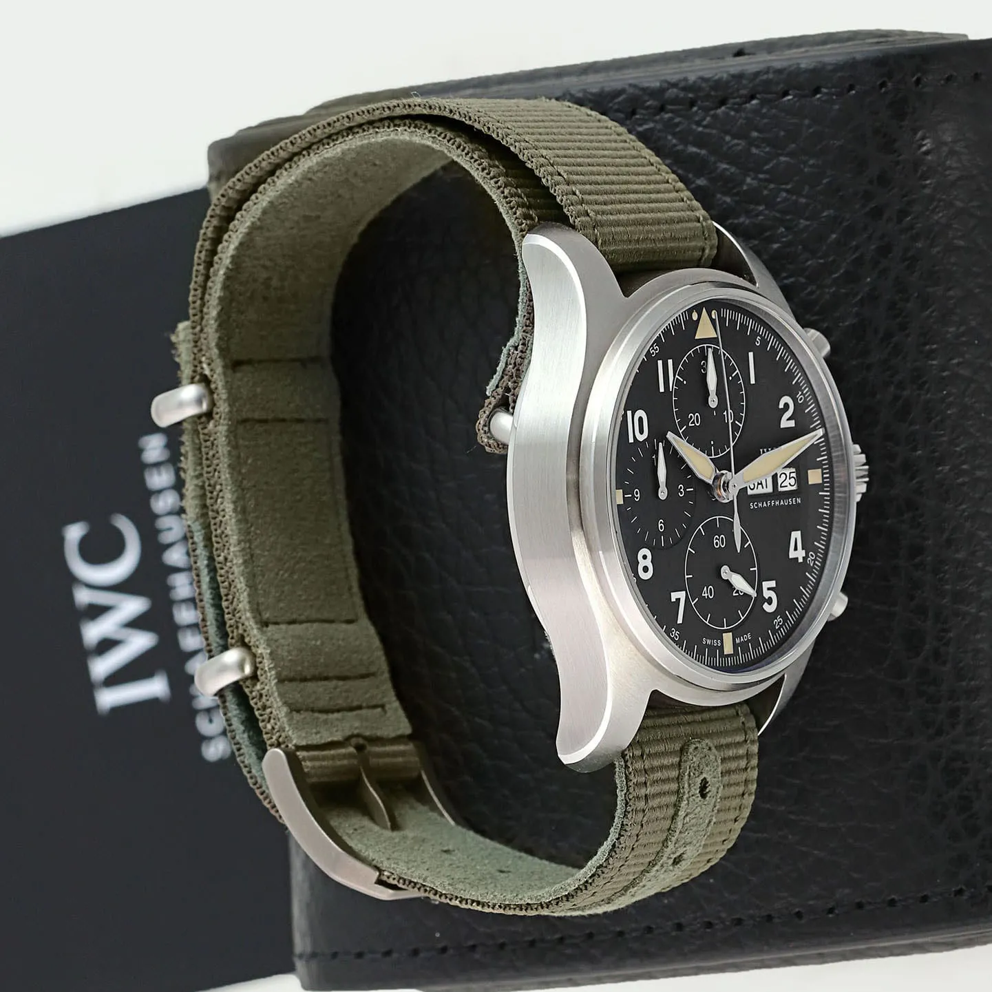 IWC Pilot IW387901 41.1mm Stainless steel Black 2