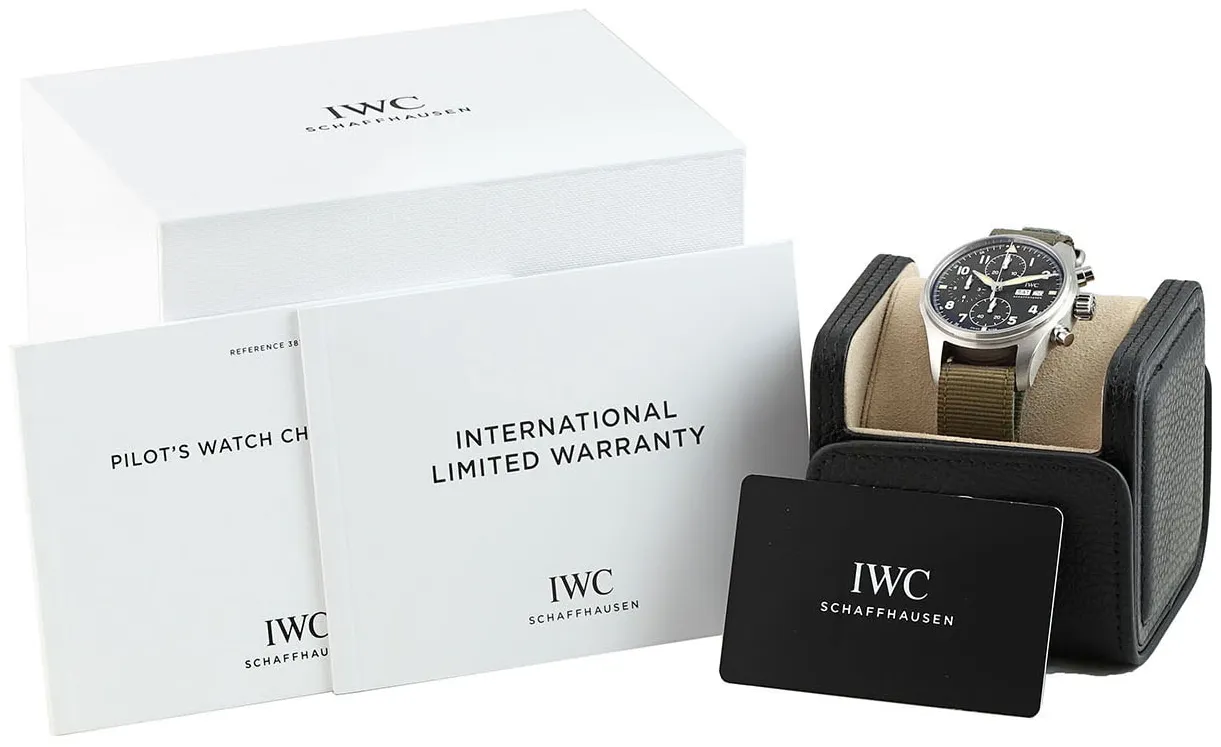 IWC Pilot IW387901 41.1mm Stainless steel Black 7