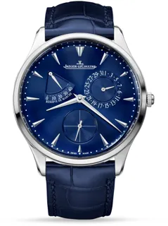 Jaeger-LeCoultre Master Ultra Thin Réserve de M 1378480 Stainless steel Blue