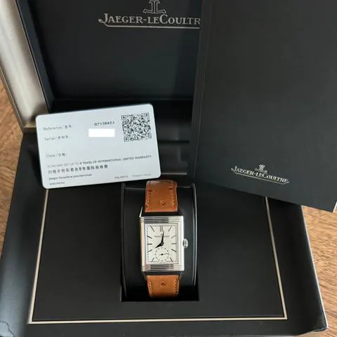 Jaeger-LeCoultre Reverso Tribute Q713842J 45.5mm Stainless steel Silver 4