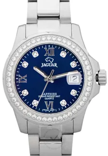 Jaguar Lady J892/3 Stainless steel Blue