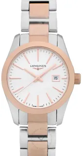 Longines Conquest Classic L2.286.3.72.7 Stainless steel Silver