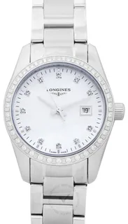 Longines Conquest Classic L22860876 Stainless steel White