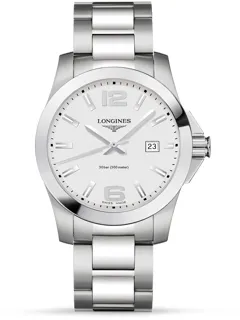 Longines Conquest L3.759.4.76.6 Stainless steel Silver