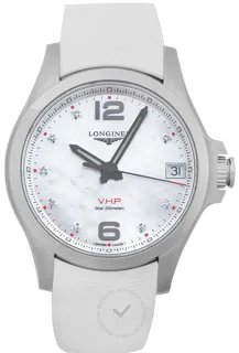 Longines Conquest L33164879 Stainless steel White