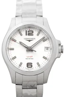 Longines Conquest V.H.P. L3.316.4.76.6 Stainless steel