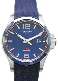 Longines Conquest V.H.P. L3.729.4.96.9 Stainless steel