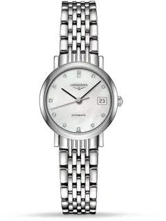 Longines Elegant L43094876 Stainless steel White