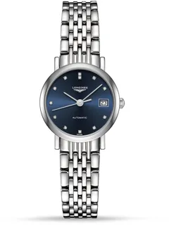 Longines Elegant L43094976 Stainless steel Blue