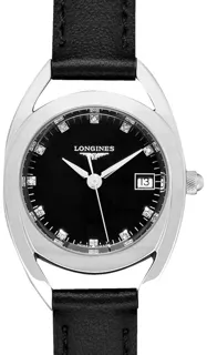 Longines Equestrian L61364570 Stainless steel Black