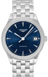 Longines Flagship L47744926 Stainless steel Blue