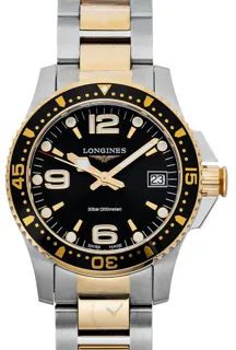 Longines HydroConquest L33403567 Stainless steel Black