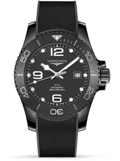 Longines HydroConquest L37844569 Black ceramic Black