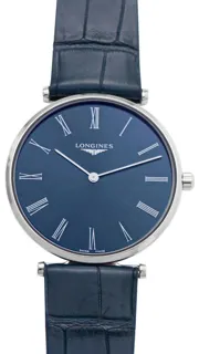 Longines La Grande Classique L4.866.4.94.2 Stainless steel Blue