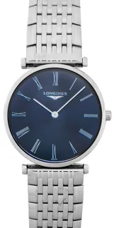 Longines La Grande Classique L45124946 Stainless steel Blue