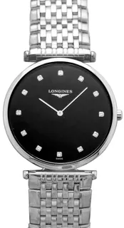 Longines La Grande Classique L47094556 Stainless steel Black