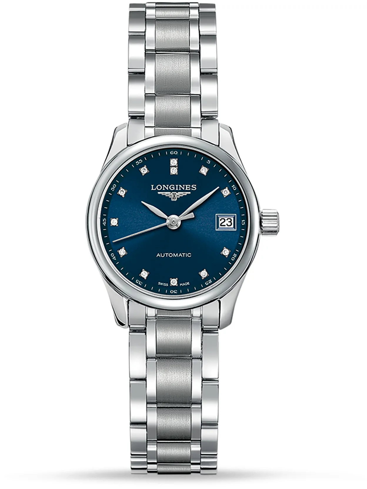 Longines Master Collection L2.128.4.97.6 25.5mm Stainless steel Blue