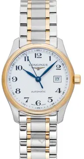 Longines Master Collection L2.257.5.78.7 Yellow gold and Stainless steel White