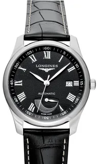 Longines Master Collection L2.908.4.51.8 Stainless steel Black