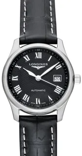 Longines Master Collection L22574517 Stainless steel Black