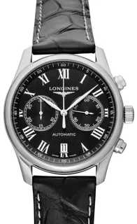 Longines Master Collection L26294518 Stainless steel Black