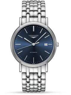 Longines Présence L4.921.4.92.6 Stainless steel Blue