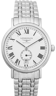 Longines Présence L49054116 Stainless steel White