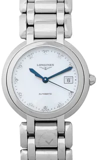 Longines PrimaLuna L8.113.4.87.6 Stainless steel White