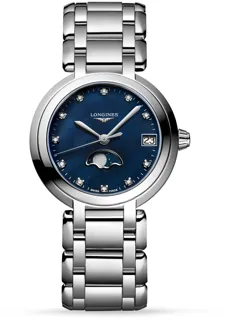 Longines PrimaLuna L8.115.4.98.6 Stainless steel Blue