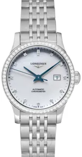 Longines Record L2.321.0.87.6 Stainless steel