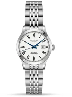 Longines Record L2.321.4.11.6 Stainless steel