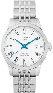 Longines Record L2.321.4.11.6 Stainless steel