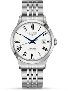 Longines Record L2.821.4.11.6 Stainless steel