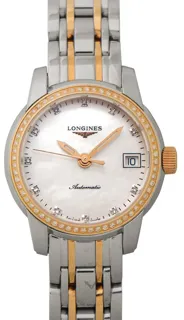 Longines Saint-Imier L2.263.5.87.7 Rose gold and Stainless steel White