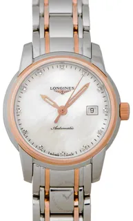 Longines Saint-Imier L2.563.5.88.7 Stainless Steel,Rose Gold White